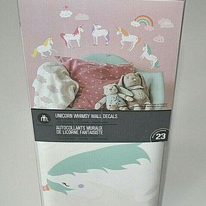 Unicorn Whimsy Wall Decals